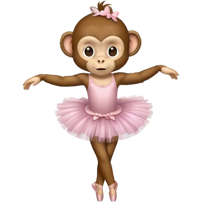 🐵🩰 emoji