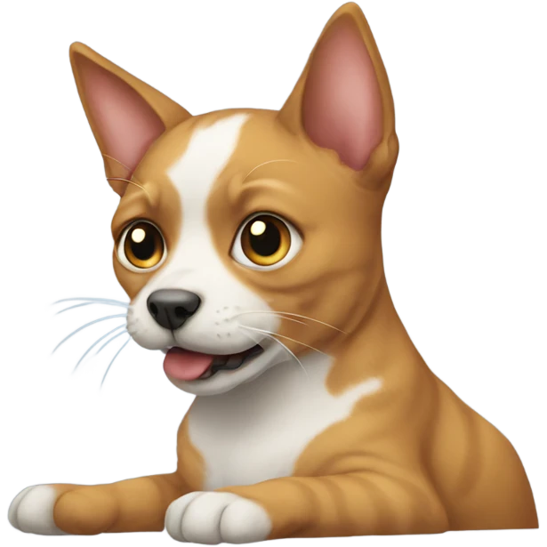 Cat dog emoji