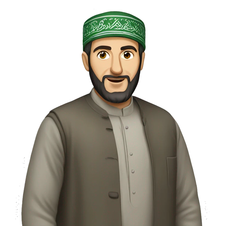 Muslim Chechen man emoji