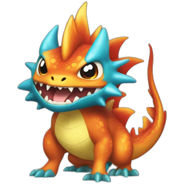 Dracaufeu pokemon emoji