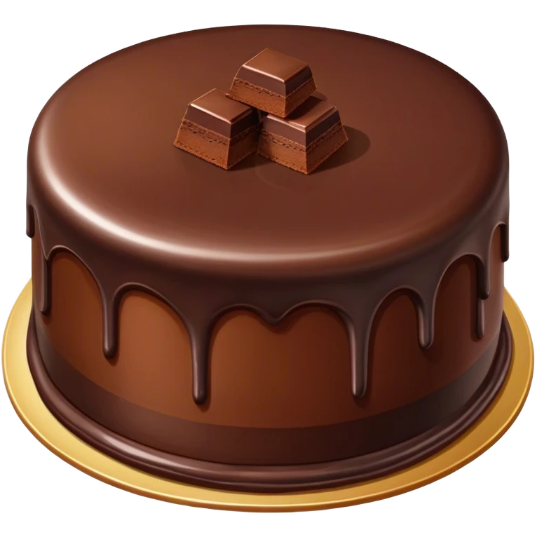 Sacher cake emoji