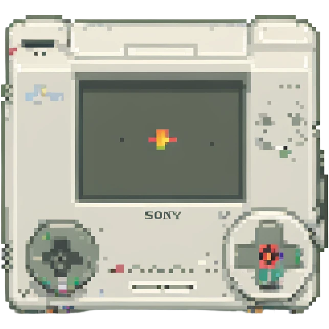 белый плеер Sony, no background emoji