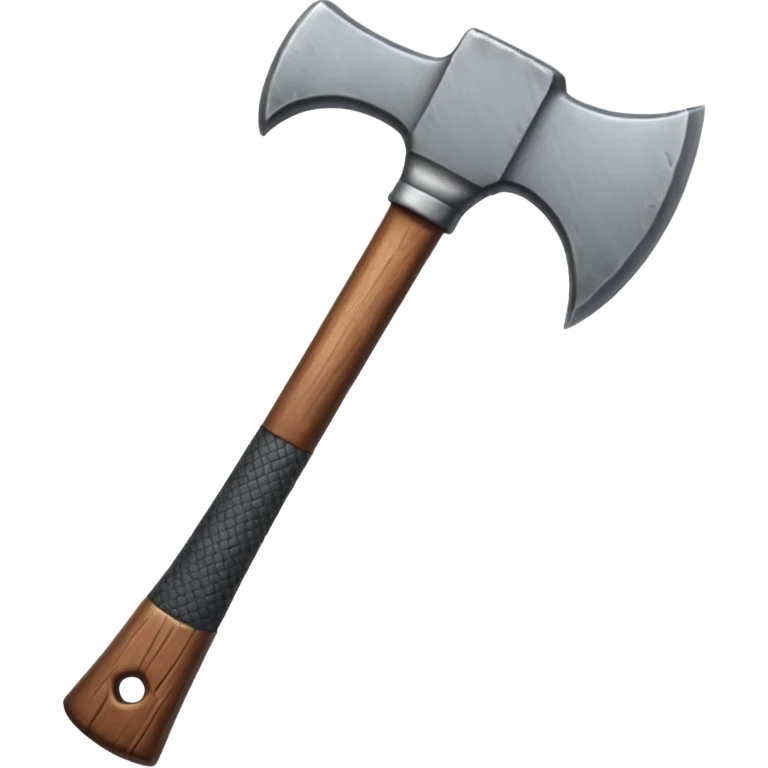 forging axe emoji