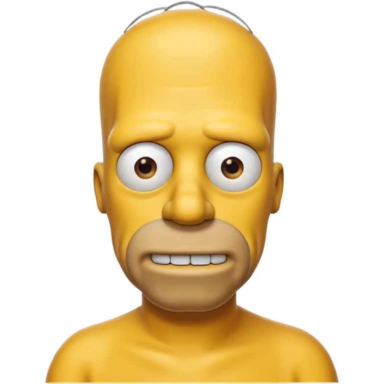 Homer simpson emoji