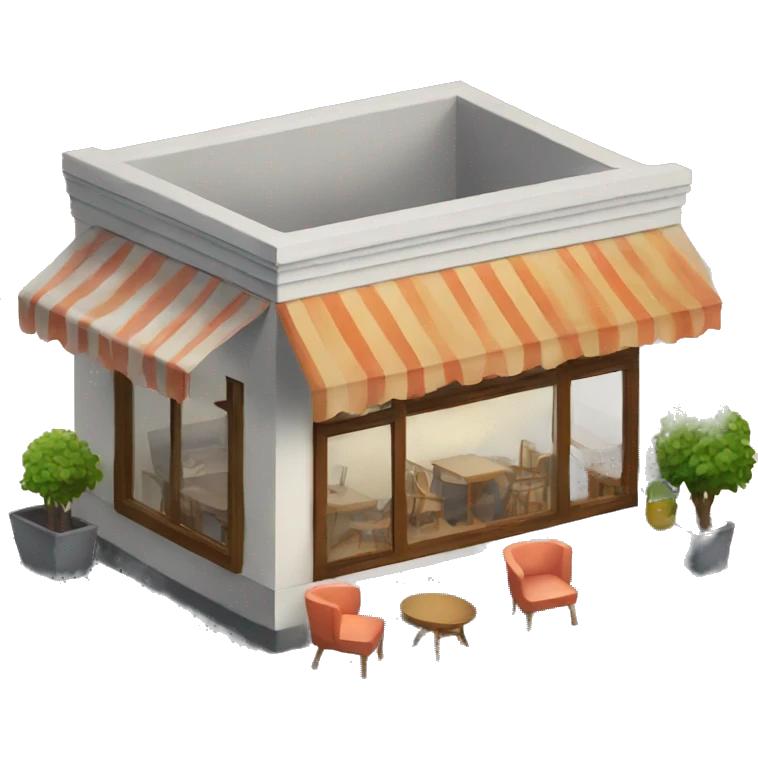 restaurant with veranda  emoji