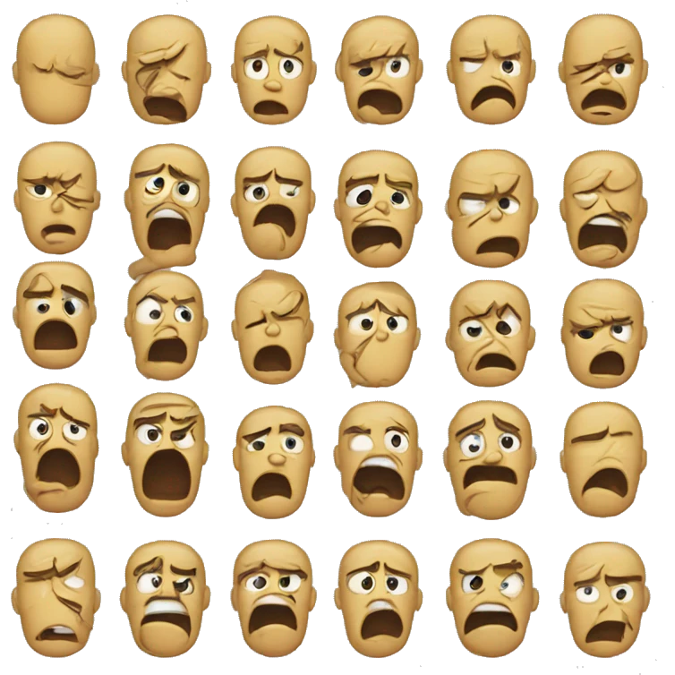 Crying and angry together emoji emoji