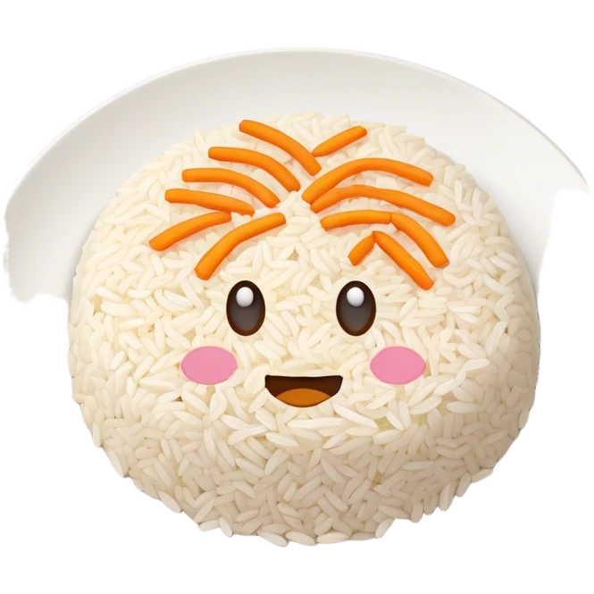Friend rice emoji