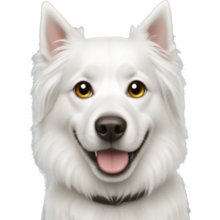 white dogs emoji