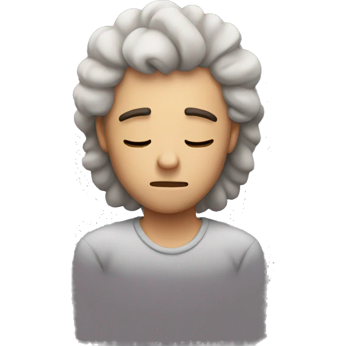 Sleepy emoji