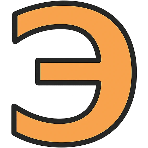Э in the style of the provided example emoji