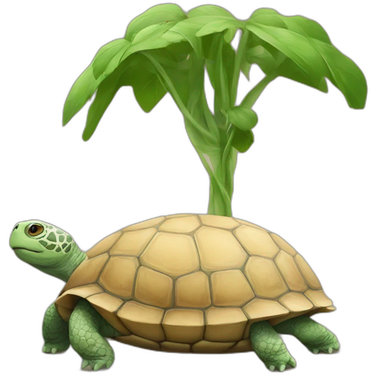 Chat sur tortue emoji