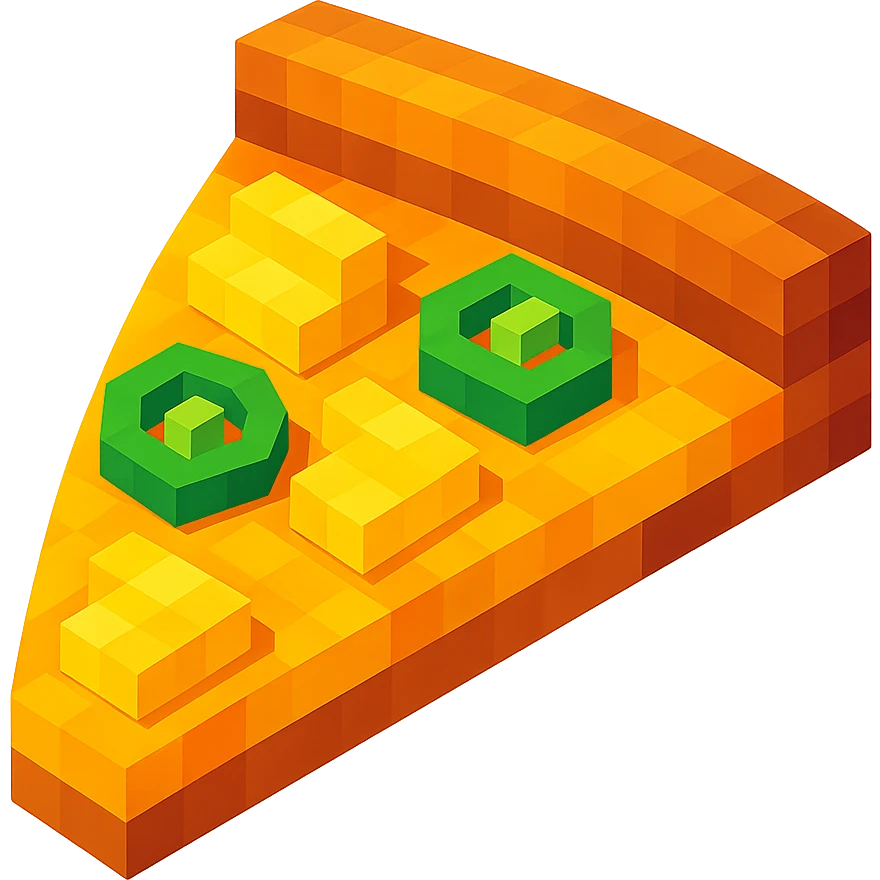 pizza with pineapple and jalapenos emoji
