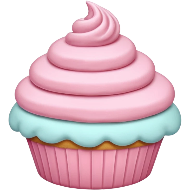 pastel dessert, pink color emoji