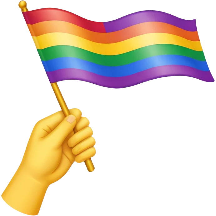 LGBTQ+ flag emoji