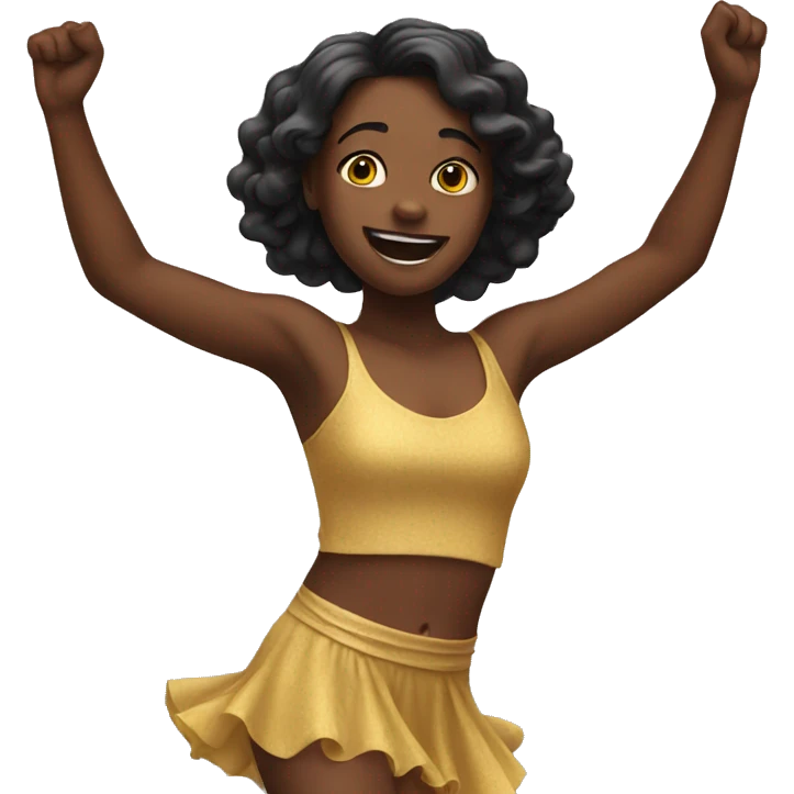 Girl dancing  emoji