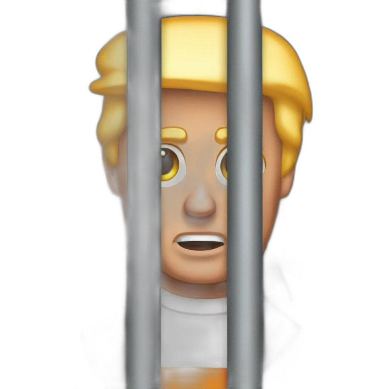 trump-in-jail-cell emoji