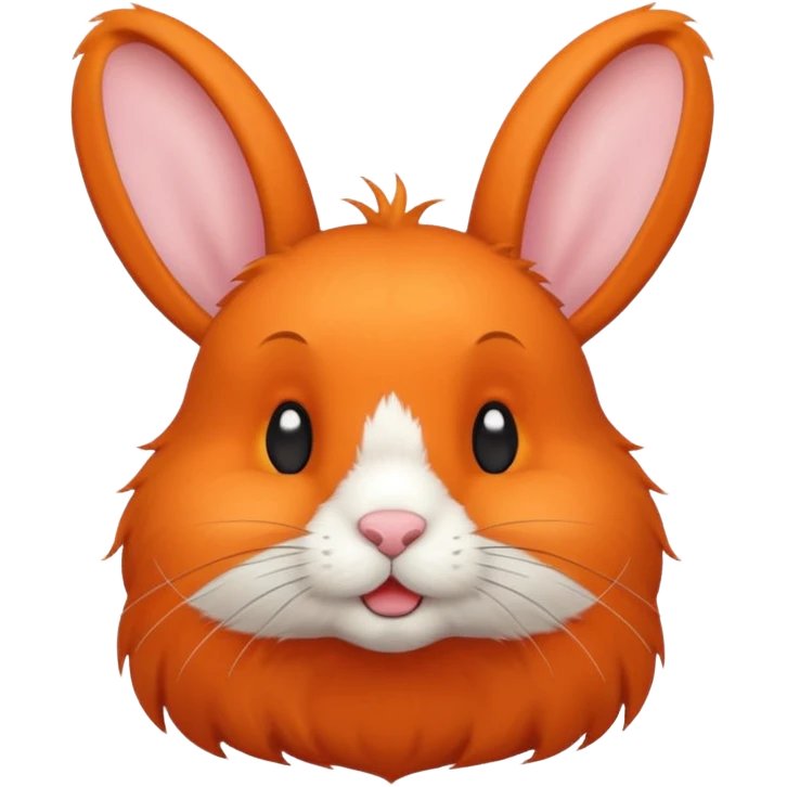 A orange rabbit emoji