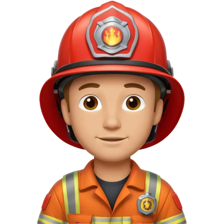 now a want a firefighter guy emoji