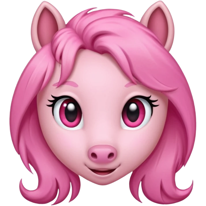 pony in love emoji