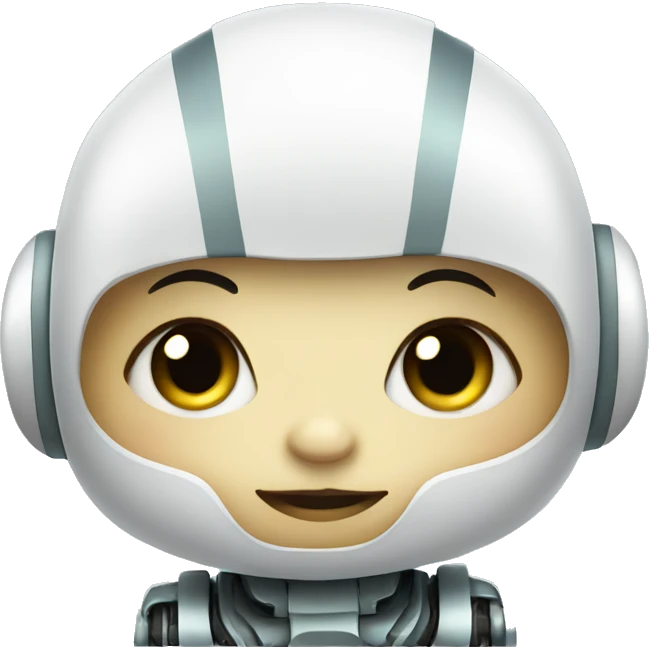 cute baby robot emoji
