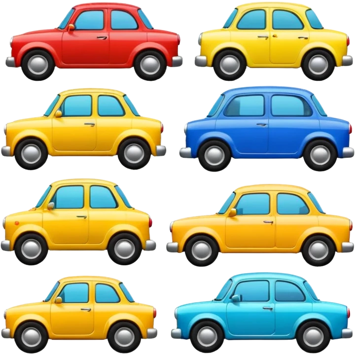 need emojis of cars from cartoons or movies and real life cars  emoji