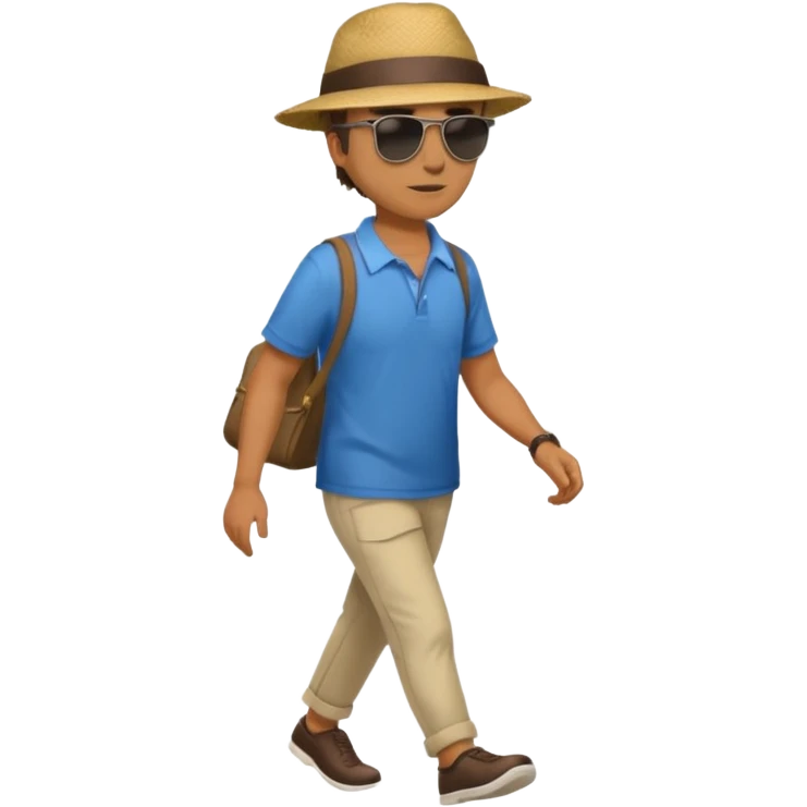 hombre caminando emoji