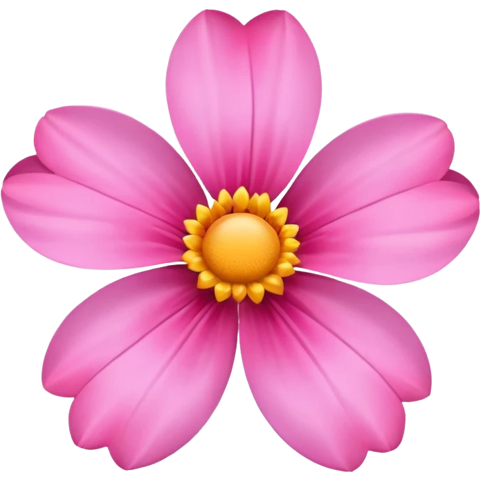 pink flower emoji