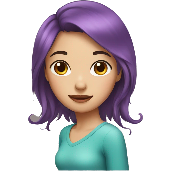 skin problem a girl emoji