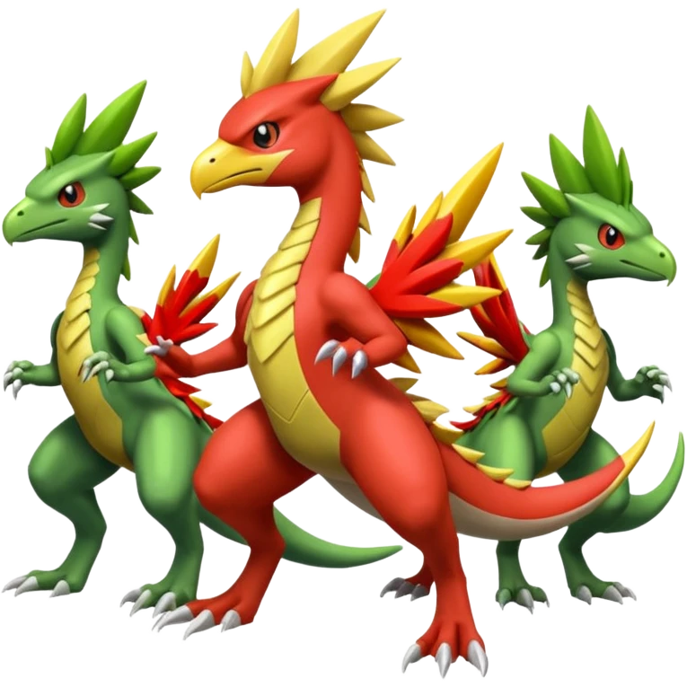Blaziken-Sceptile-Inteleon-fusion emoji