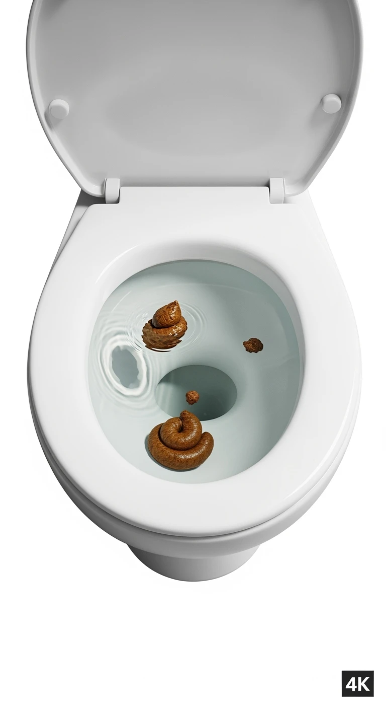 WC CON ALL'INTERNO DELLE FECI DI ANIMALE CHE GALLEGGIANO NELL'ACQUA, REALISTICHE
IPERREALISTICO 4K, SFONDO BIANCO emoji