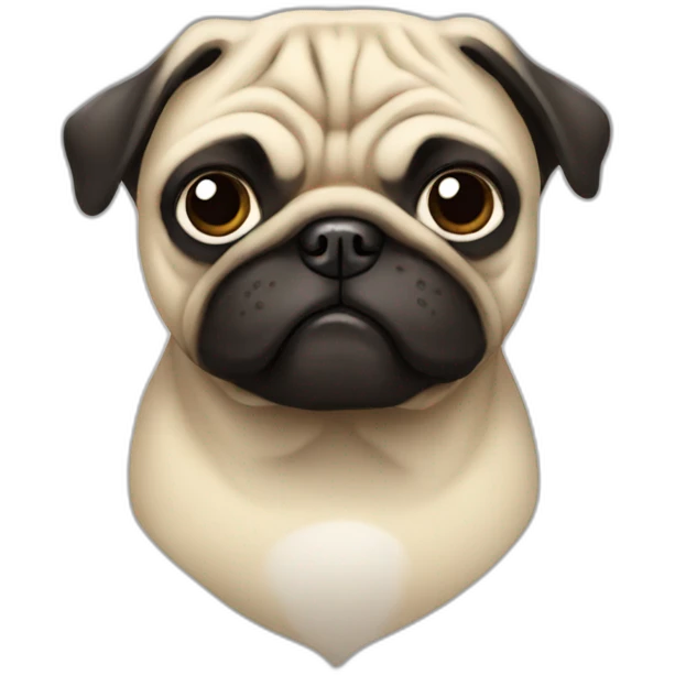 cartoon-pug emoji