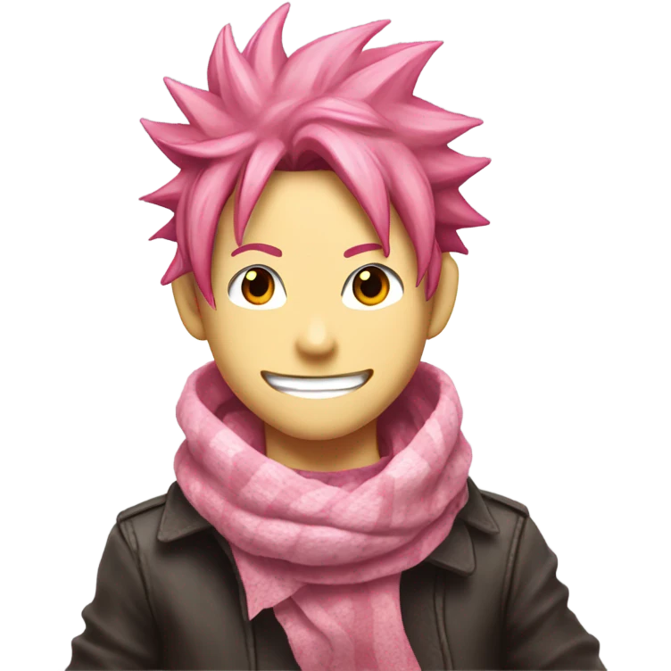 natsu dragneel scarf emoji