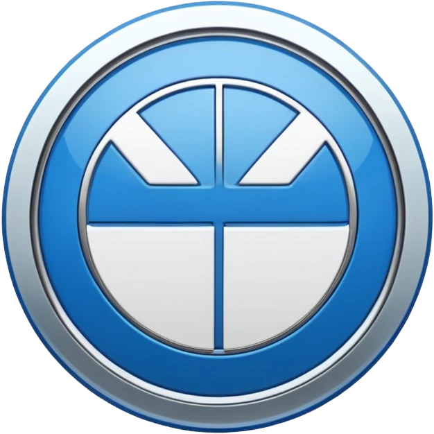Bmw symbol real without double layer  emoji