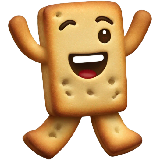 Dancing Biscuit emoji