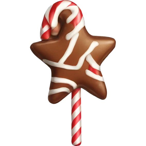 Christmas candy emoji