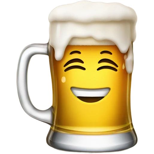 Emojis clinking glasses of beer  emoji