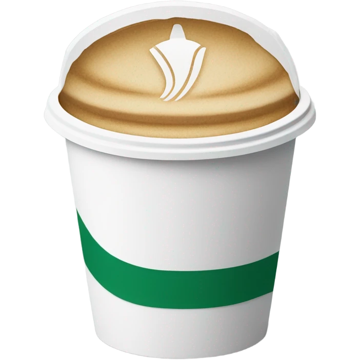 Starbucks cup emoji