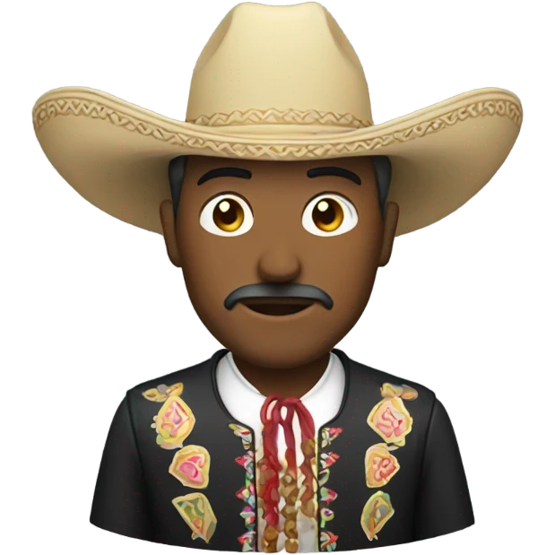 Man with a charro emoji