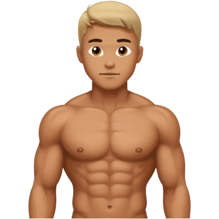 Naked man emoji