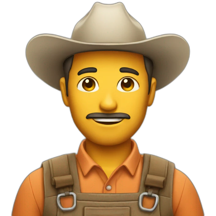 farmer question emoji