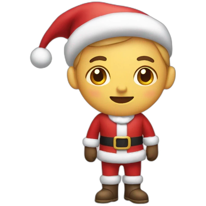 Christmas figure emoji