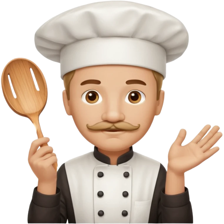 chef with mustache emoji