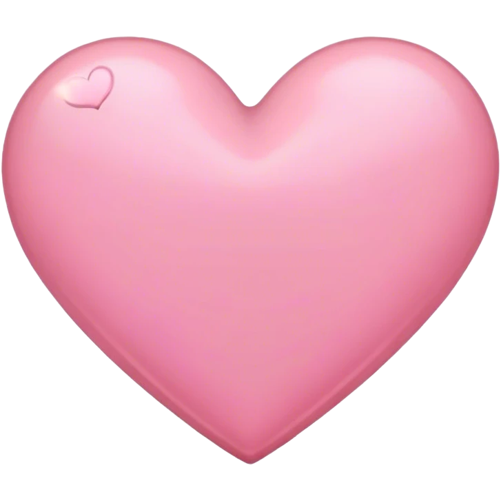 Corazón rosado claro  emoji