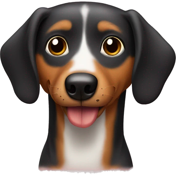 perro salchicha emoji