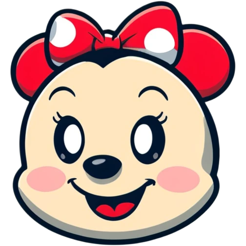 Minnie Mouse emoji