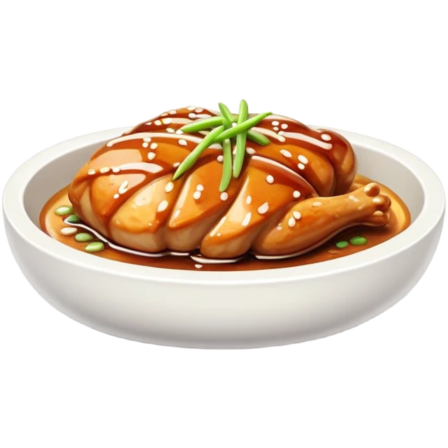 chicken teriyaki  emoji