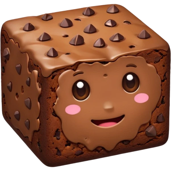 Brownie emoji