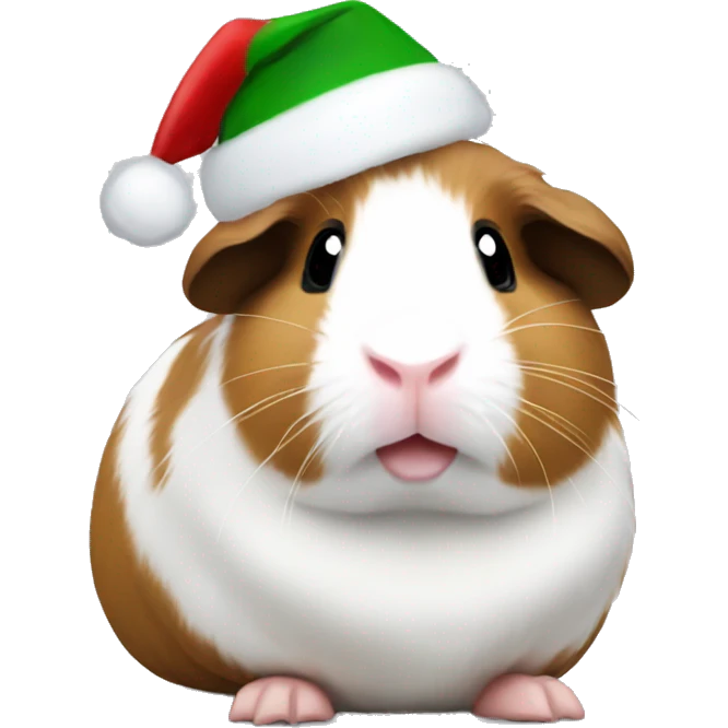 Christmas guineapigs emoji