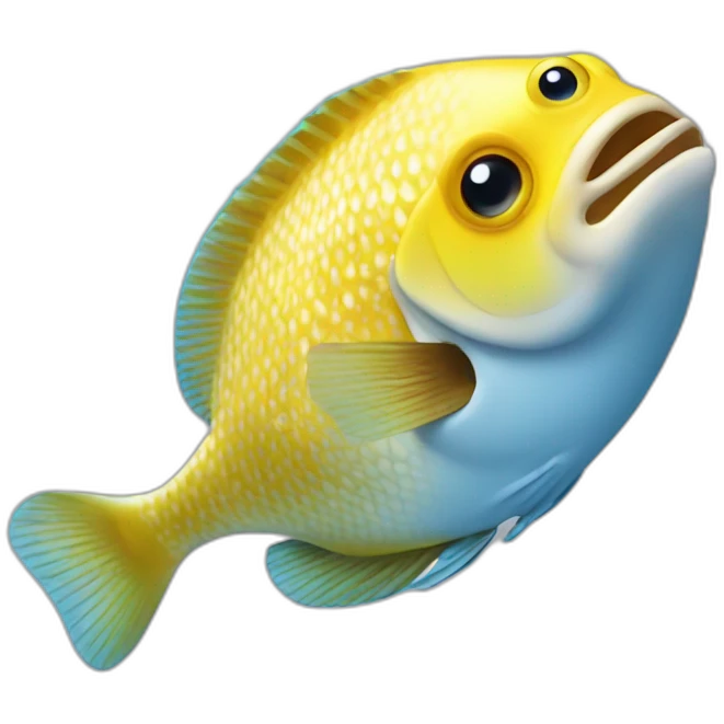 flounder pez emoji