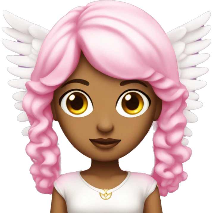 angelic diva pink third eye emoji